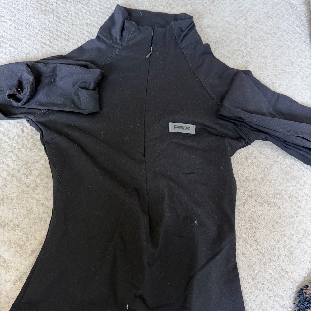 PRIX Women’s Black Zip-Front Ski Jacket